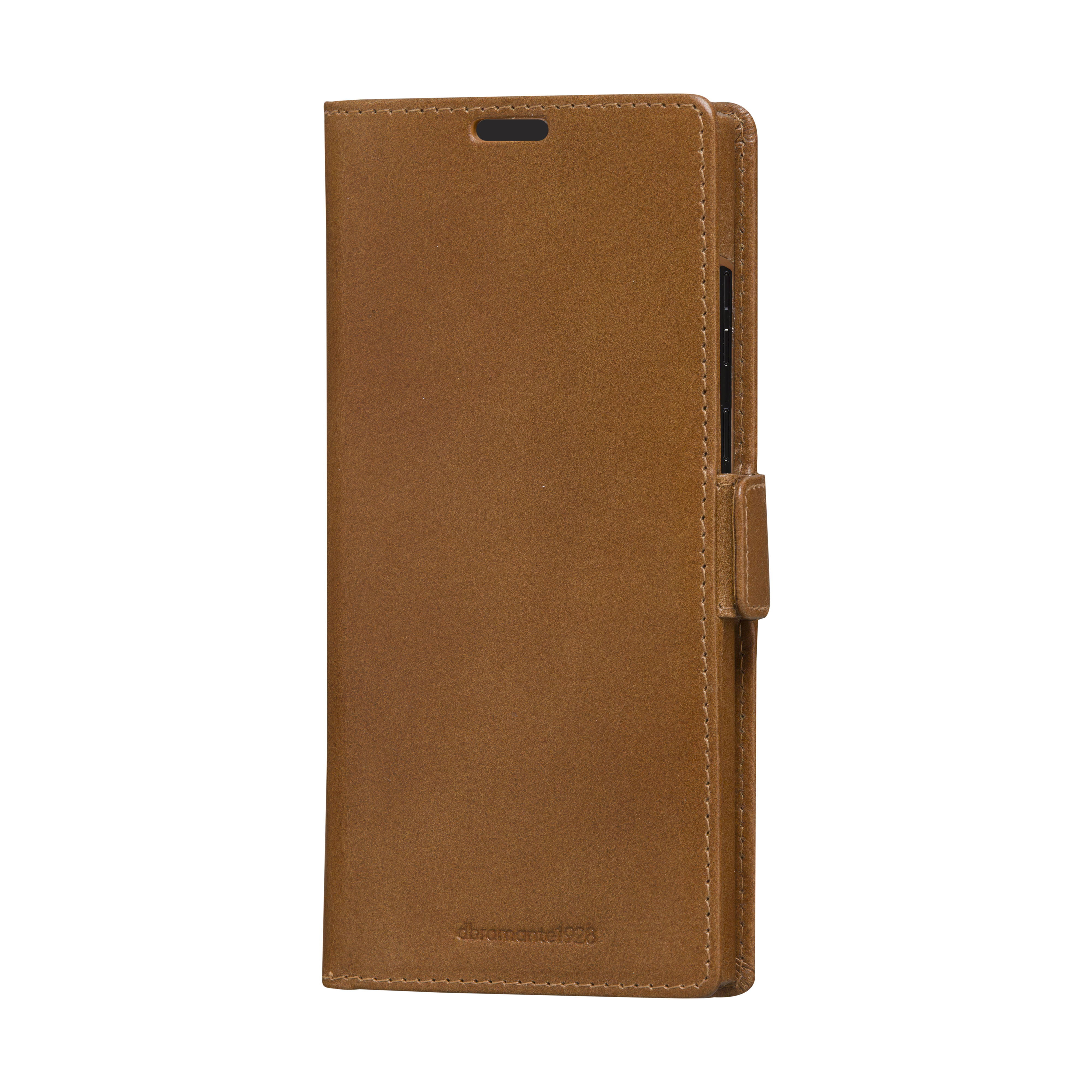 Samsung Galaxy S24 Ultra 2in1 Wallet Case Echtleder Tasche mit RFID Schutz Lynge (LYSUGT006042) - Tan