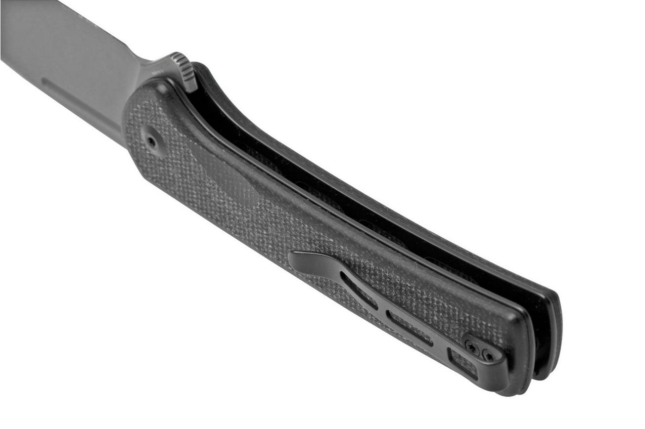 Civivi Conspirator C21006-1 Black Micarta, Stonewashed zakmes