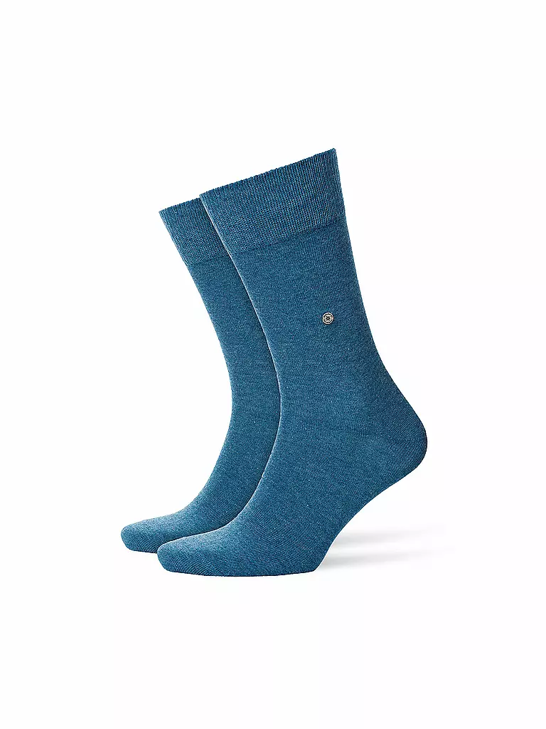 BURLINGTON Herren Socken EVERYDAY 2-er Pkg. 40-46 light denim blau