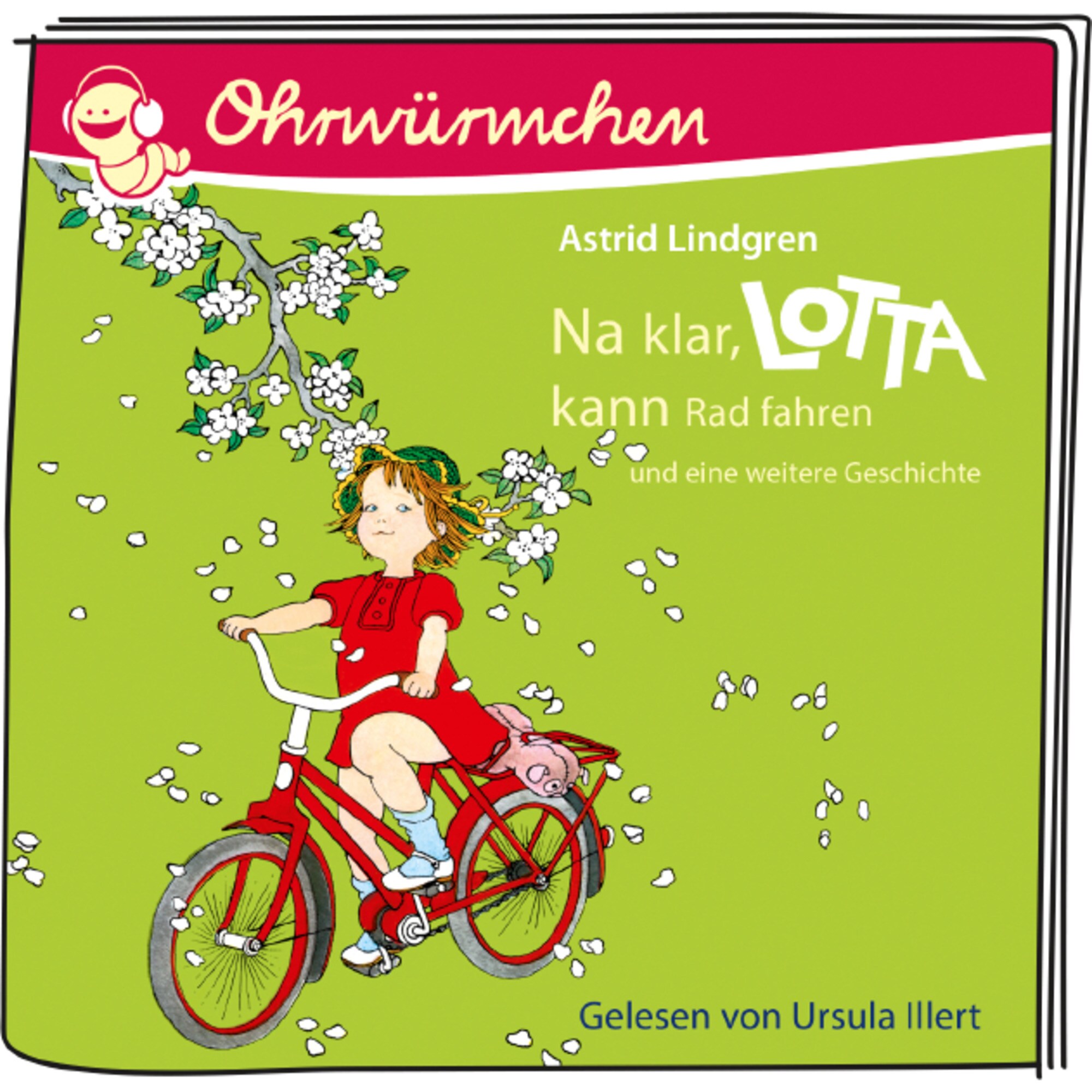 Tonies Spielfigur Lotta - Na klar, Lotta kann Radfahren / Lotta zieht um