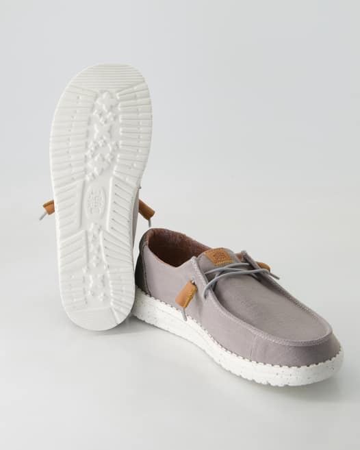 Hey Dude Wendy Washed Sneaker in Grau