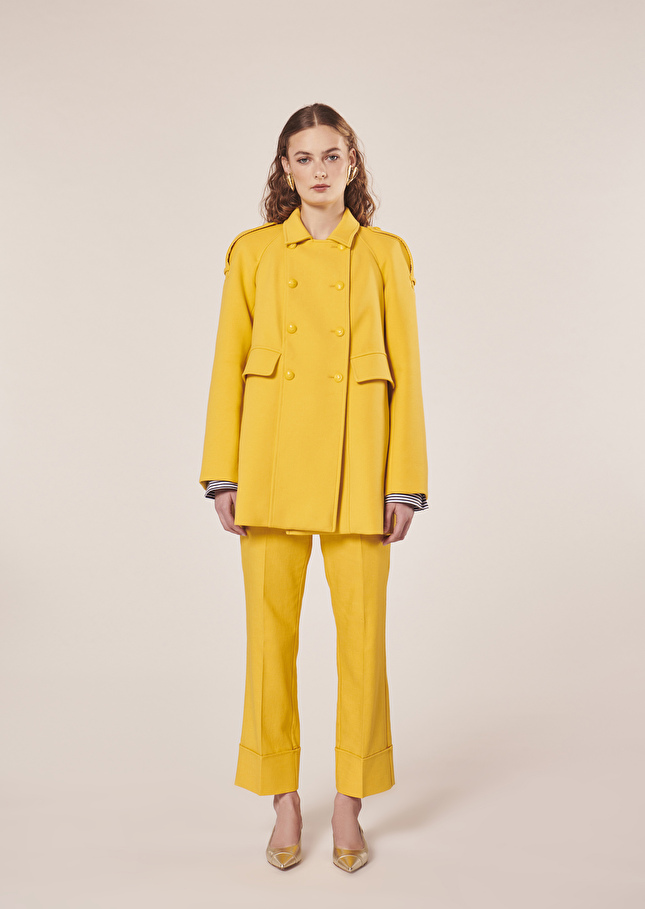 Manteau Marniejaune en double coton
