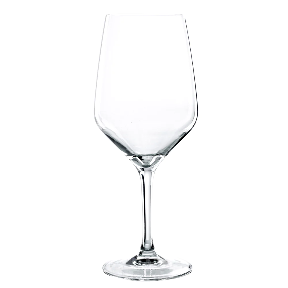 Boîte de 6 verres à pied trempés Platine 58 cl Vicrila