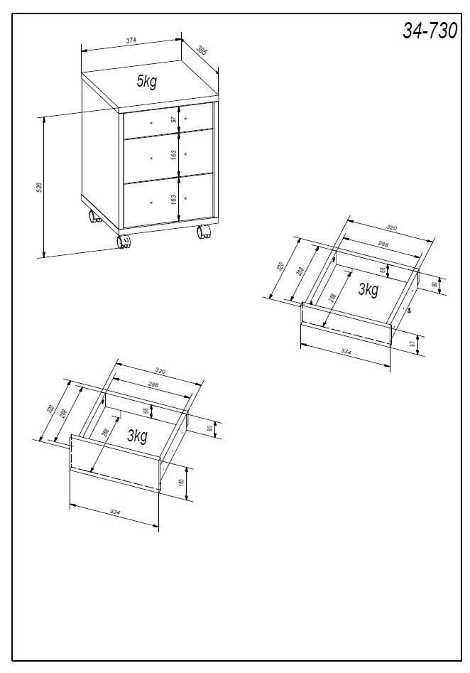Cantus Rollcontainer JORIS