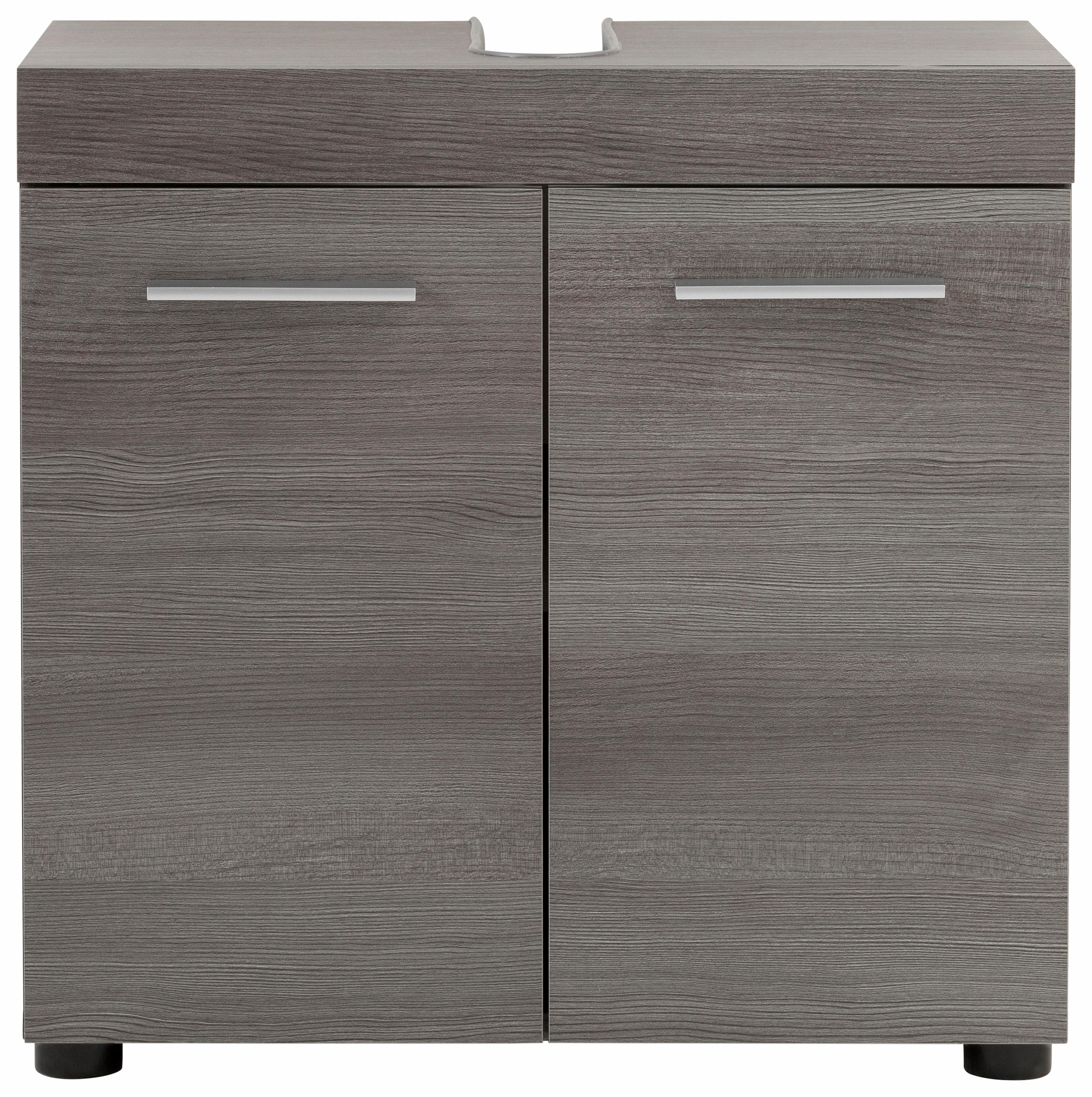 welltime Waschbeckenunterschrank »Royan« Waschbeckenunterschrank mit 2 Türen - (B/T/H) 58/31/57 cm