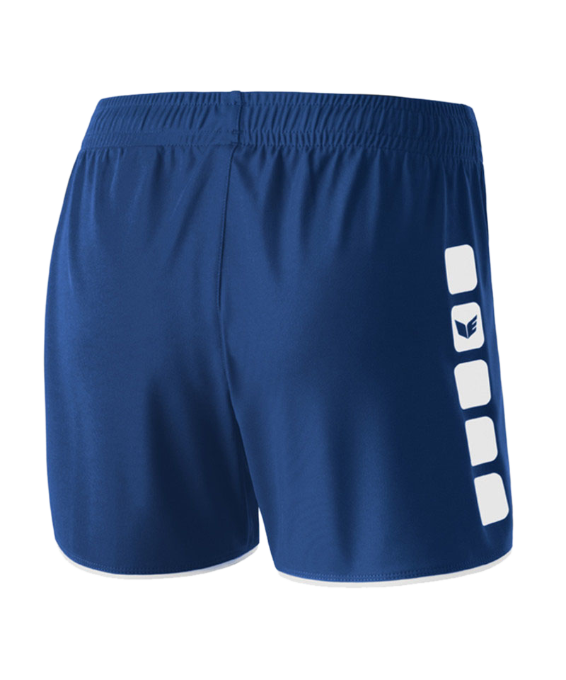 Erima 5-Cubes Short Damen Blau Weiss