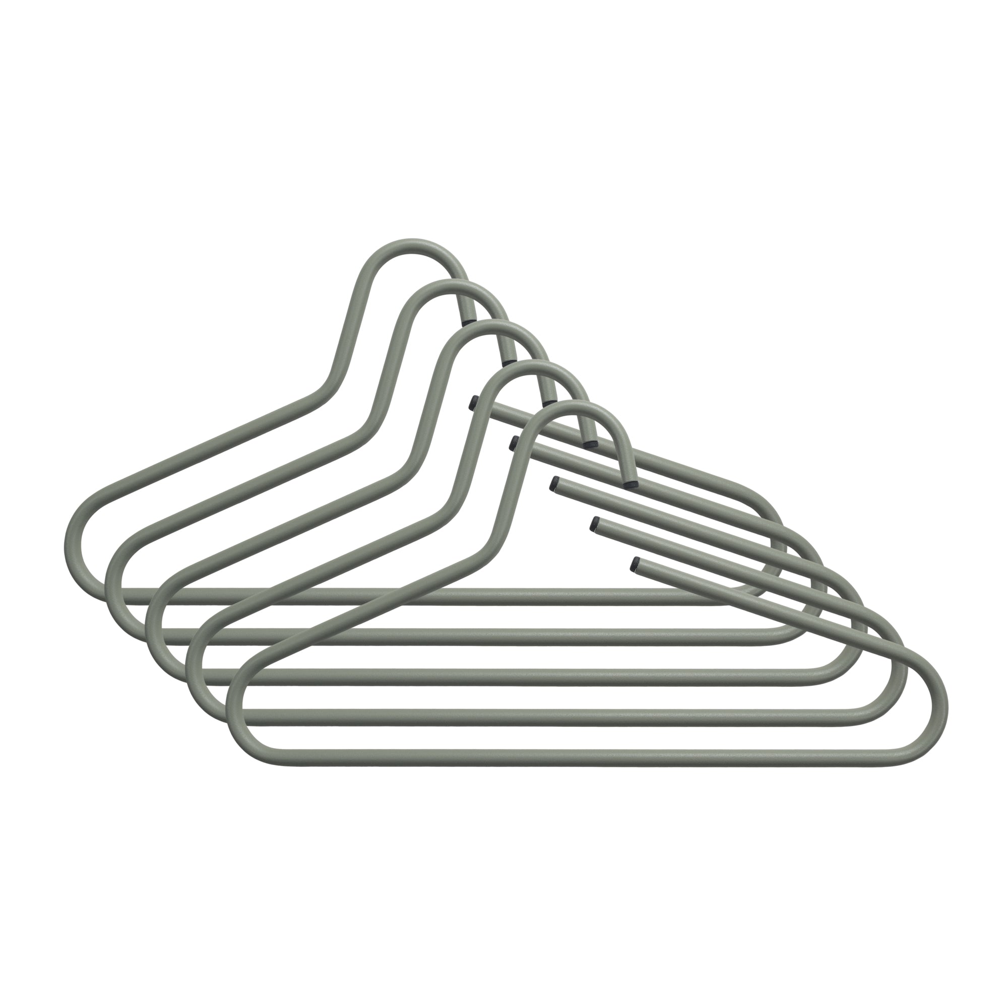 Spinder Design Victorie Kledinghanger 5 st. - Dusty Green