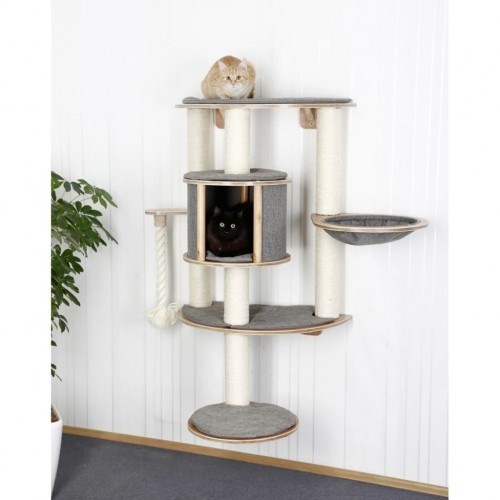 Arranhador de parede para gatos Kerbl, cinza