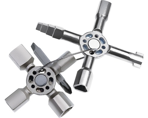 Knipex Twin Key schakelkastsleutel