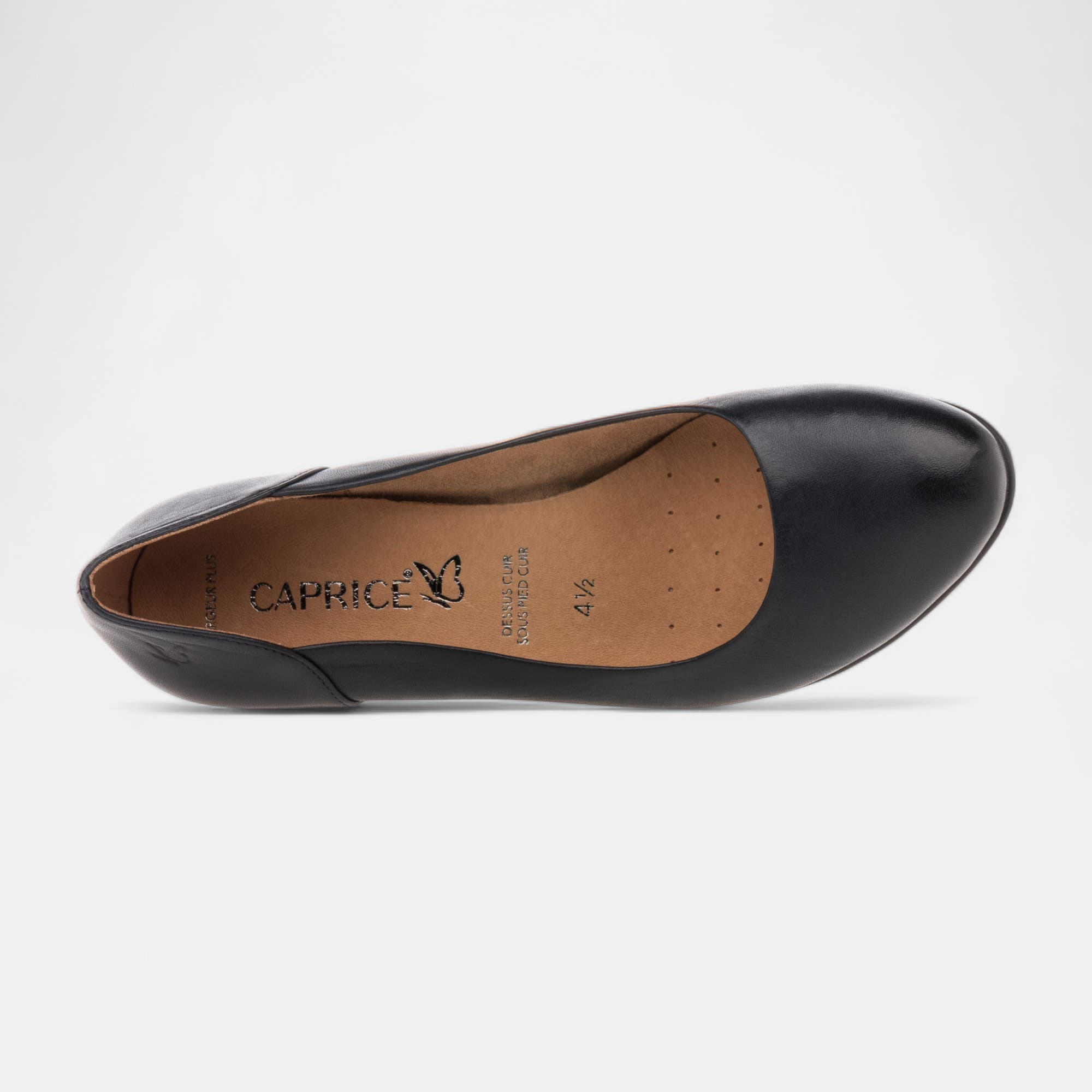 Escarpins à talon Femme en cuir bleu