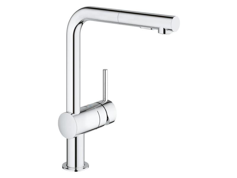 GROHE Küchenarmatur Minta 1/2″, L-Auslauf GROHE Minta Einhand Spültischbatterie