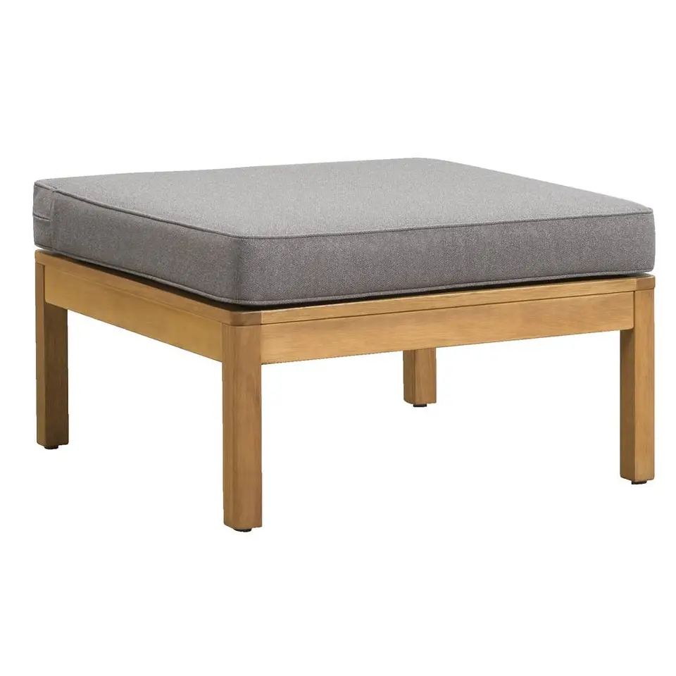 Tafel/hocker Orleans - naturel - 72x72x31 cm