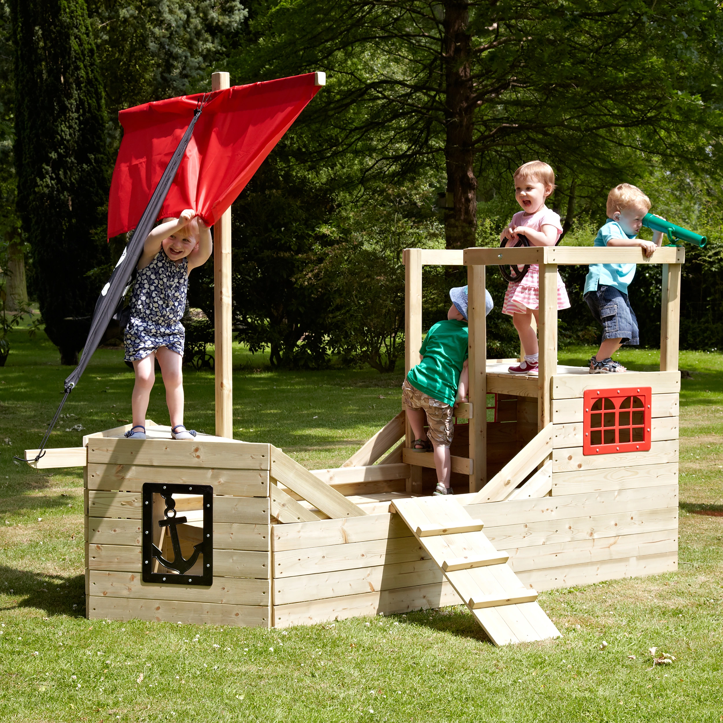 Spielhaus Piratenschiff GALLEON