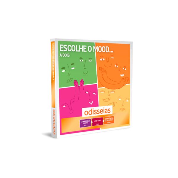 Odisseias Escolhe o Mood... A Dois | 2400 Experiências à Escolha