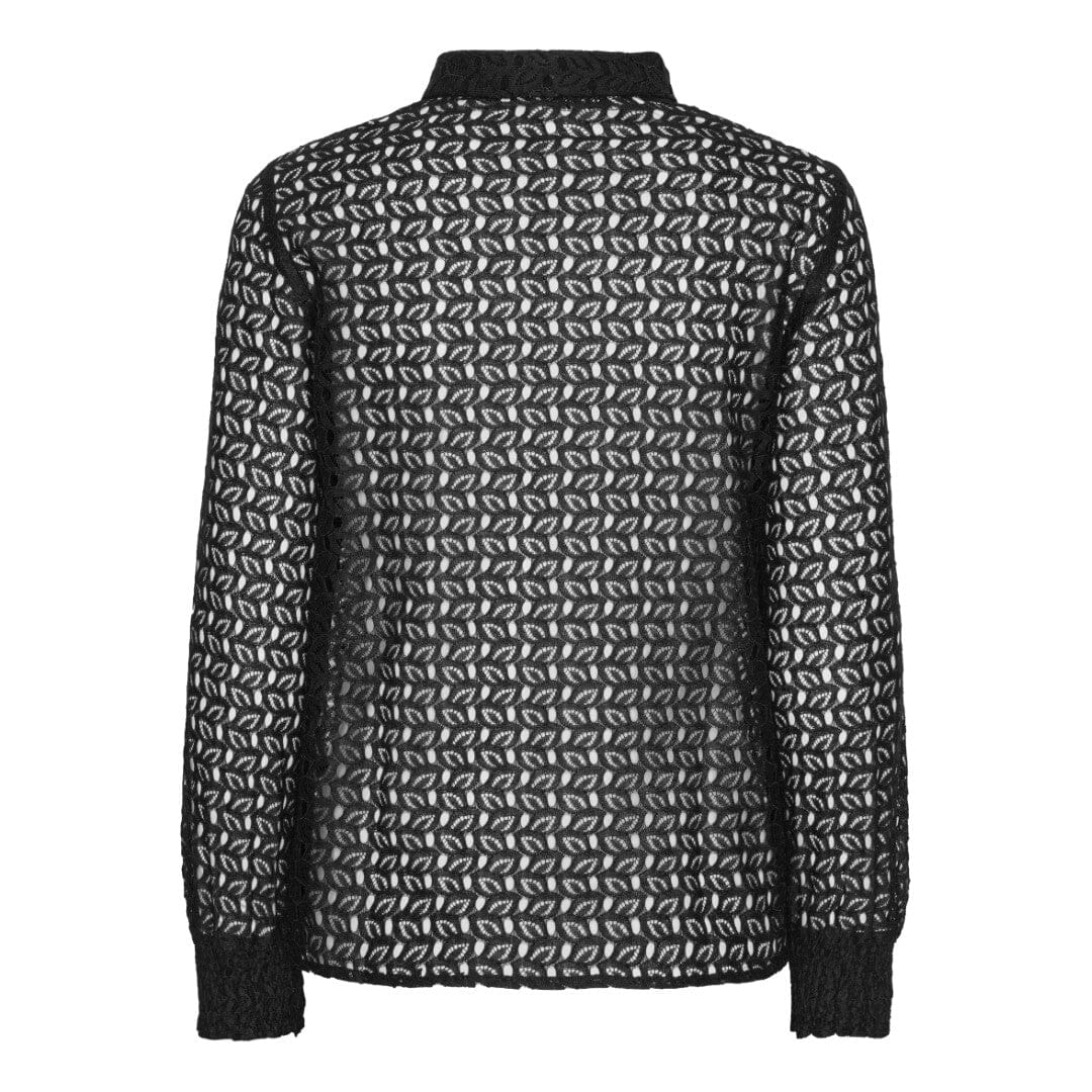 Continue Jeannie Shirt Lace 01 black