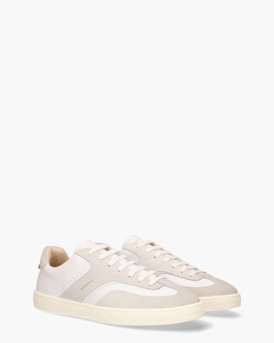 Nubikk Ray Owen Wit/Beige Herensneakers