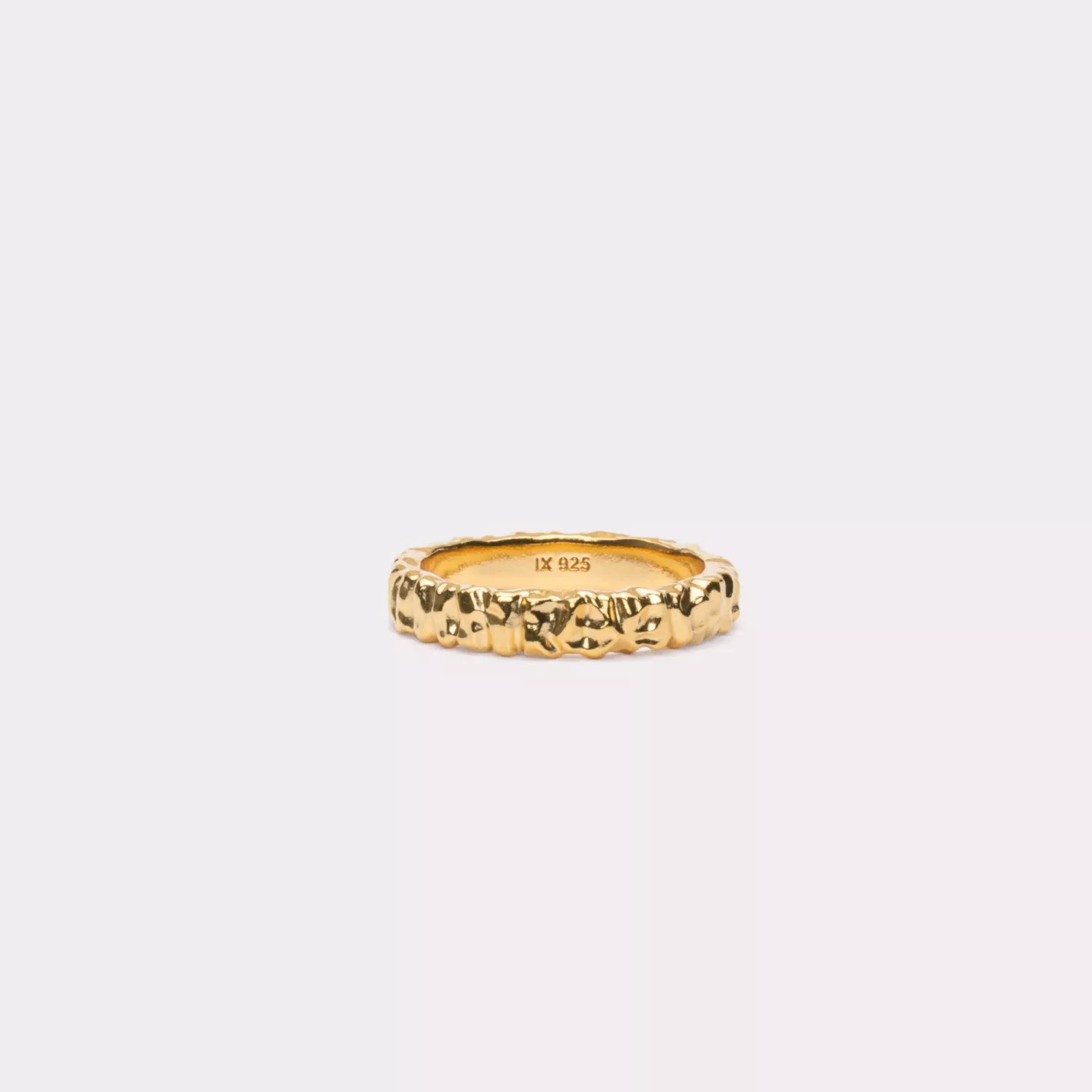 IX Studios Crunchy Class Ring 22 kt. Forgyldt Sølv DMN0313GD