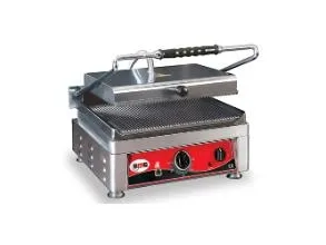 Klemgrill Dobbelt GMG 56x44x30 cm Grillareal 52x24 cm Rillet top/bund 300C,stk