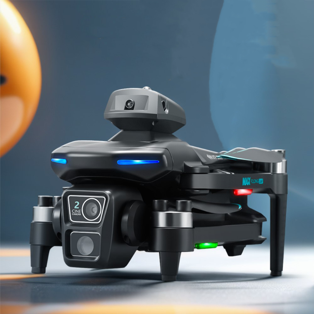WiFi Faltbare 2.4G RC Quadrocopter GPS Drohne 2-Achsen Gimbal Dual FPV 720P HD Kamera inkl. 2 Akkus   Fernbedienung
