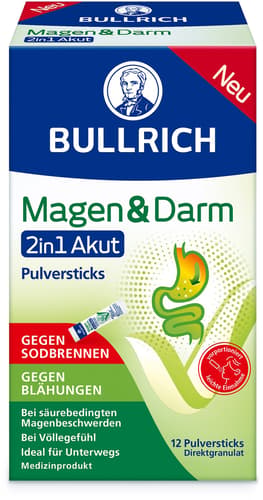 Bullrich Magen & Darm 2in1 Akut​(12 Stck.)