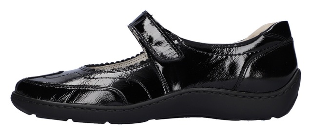 Waldläufer Klettschuh »HENNI«  in glänzender Lackoptik, H-Weite