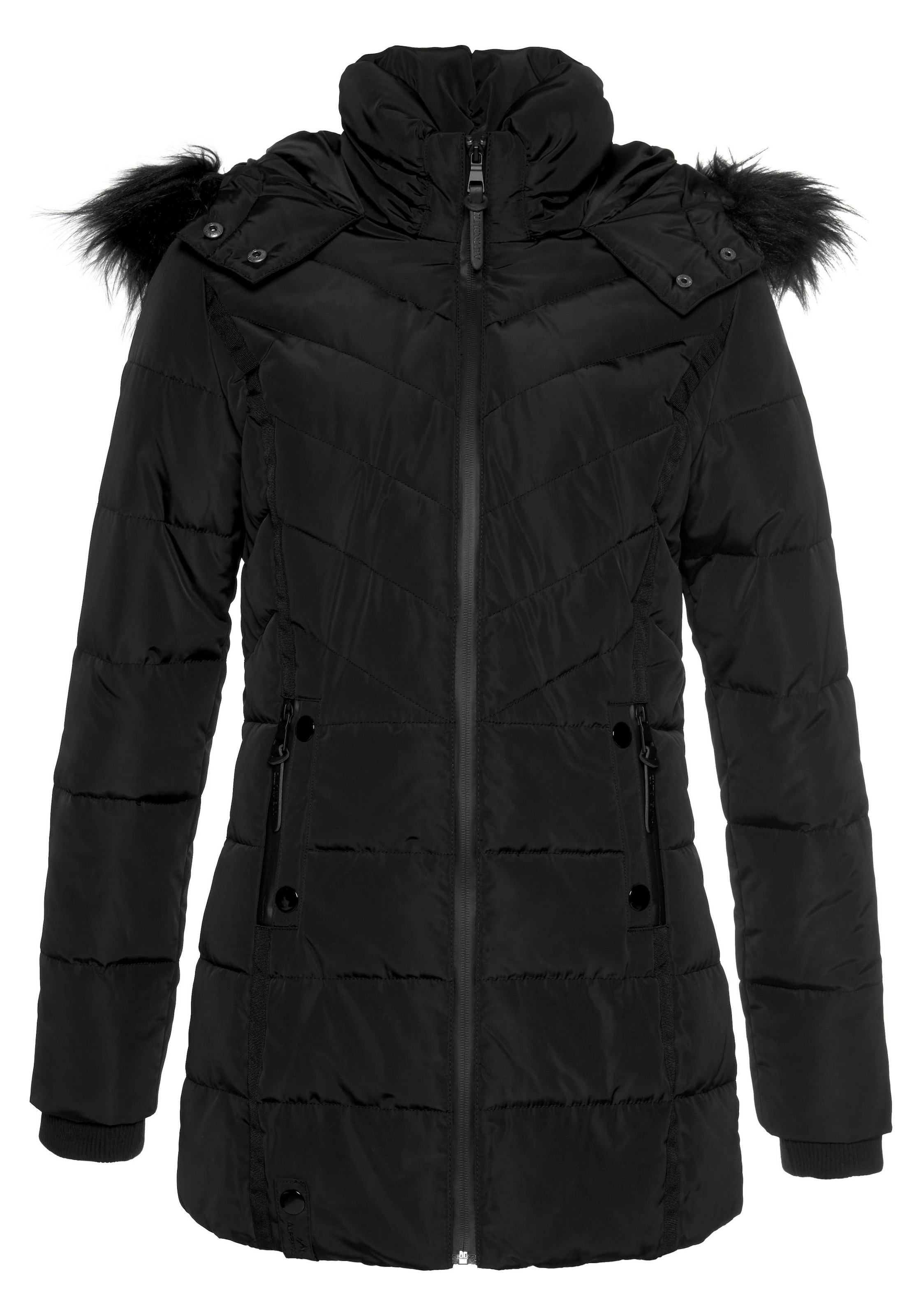 ALPENBLITZ Winterjacke »Pistenglück« mit Kapuze leichtes Webmaterial,  sportlicher Stil,  figurumspielender Schnitt