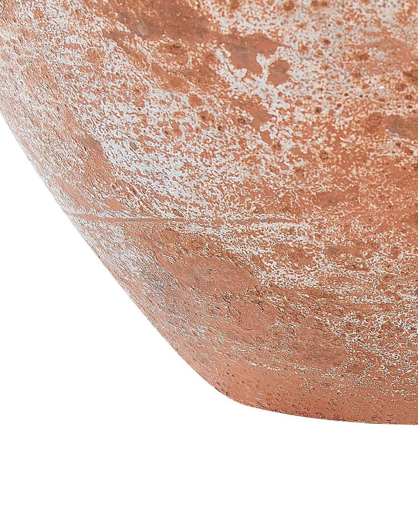 Decoratieve vaas BURSA Keramiek 37 cm Lichtbruin