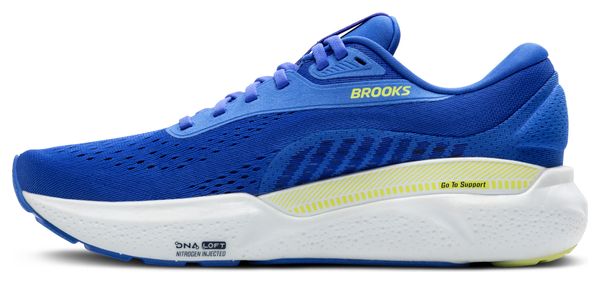 Chaussures Running Brooks Adrenaline GTS 24 Bleu/Jaune Homme
