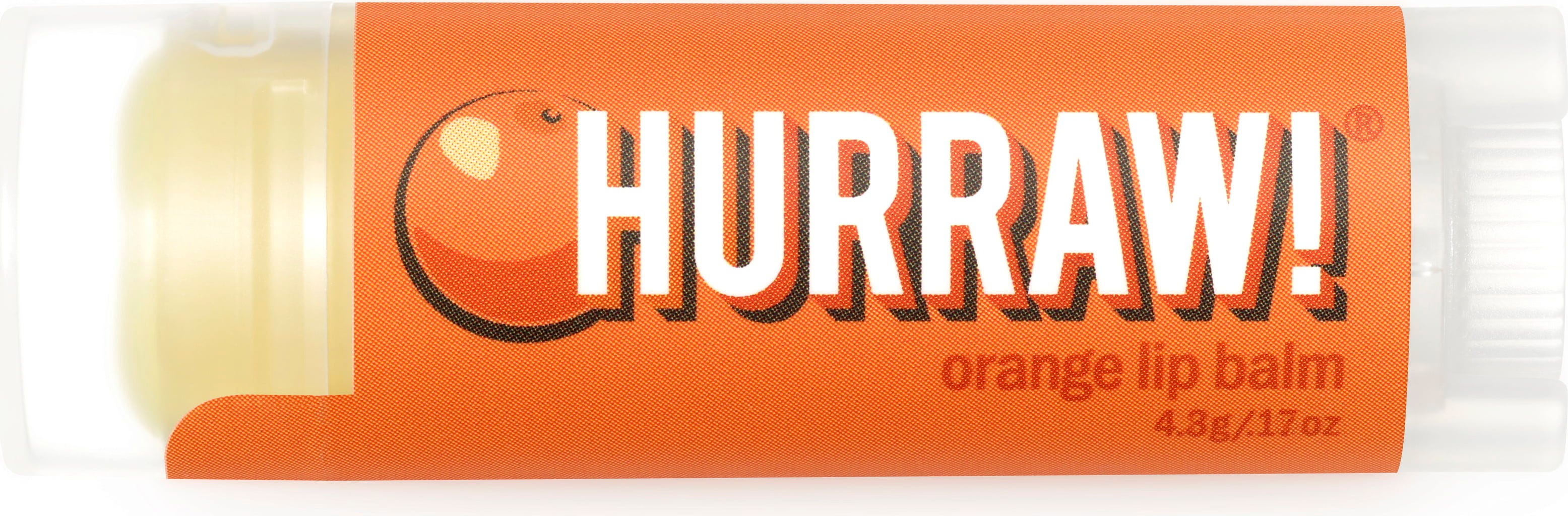 HURRAW!  Lippenpflegestift Orange, 4,80 g
