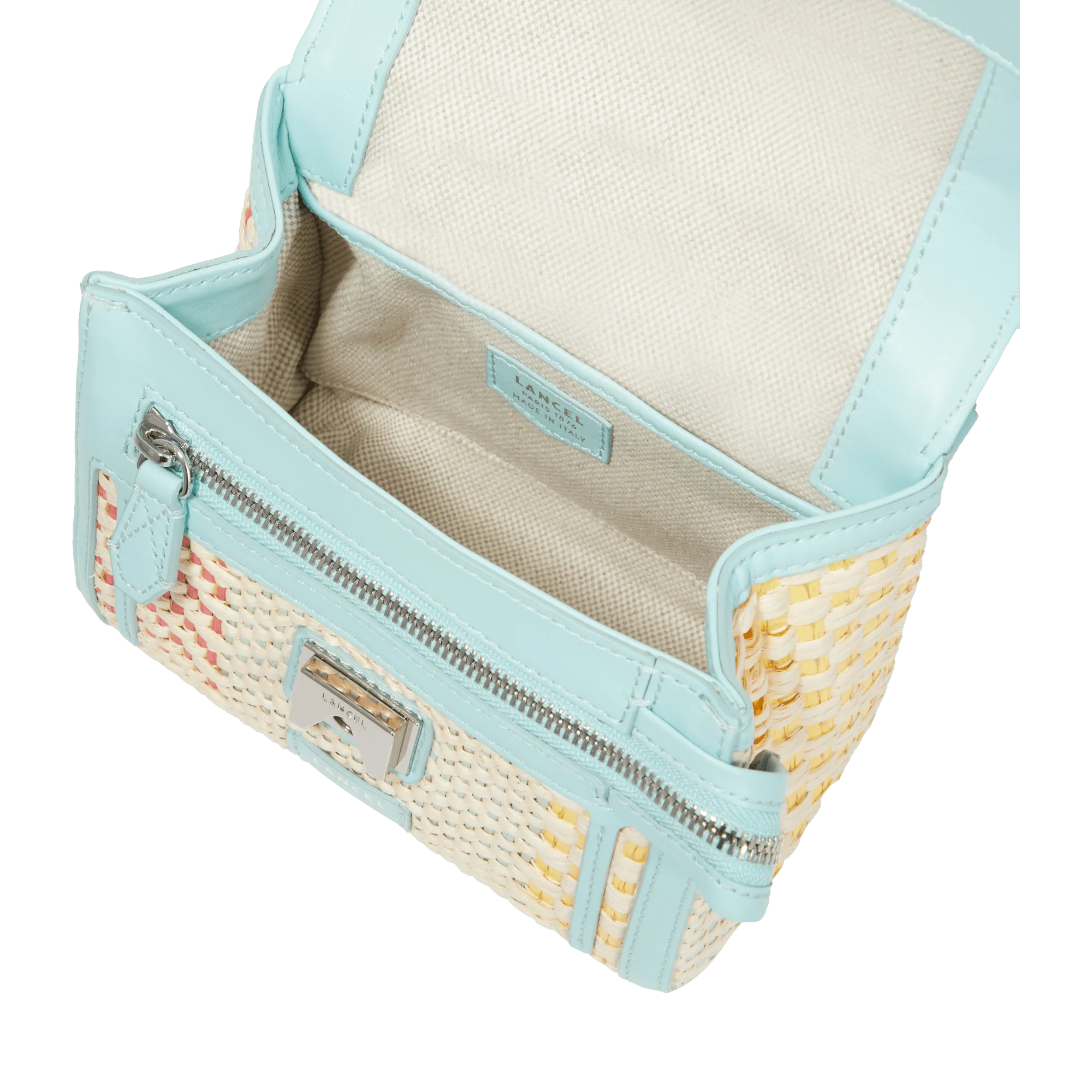 S flap bag Ninon de Lancel-Multico Menthe