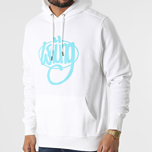 Sweat Capuche Essential Blanc