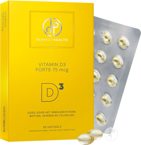 Perfect Health Vitamine D3 Forte 75mcg 30 Comprimés