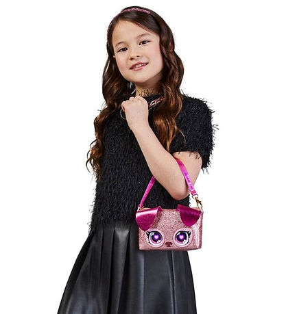 Purse Pets H?ndtaske m. Lys - Dazzling Diva - Rosa Glimmer