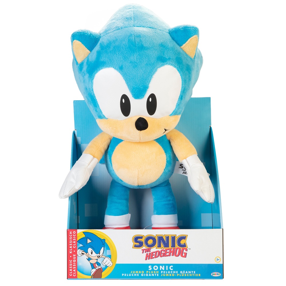 Sonic the Hedgehog Jumbo 44,5cm Plüschtier