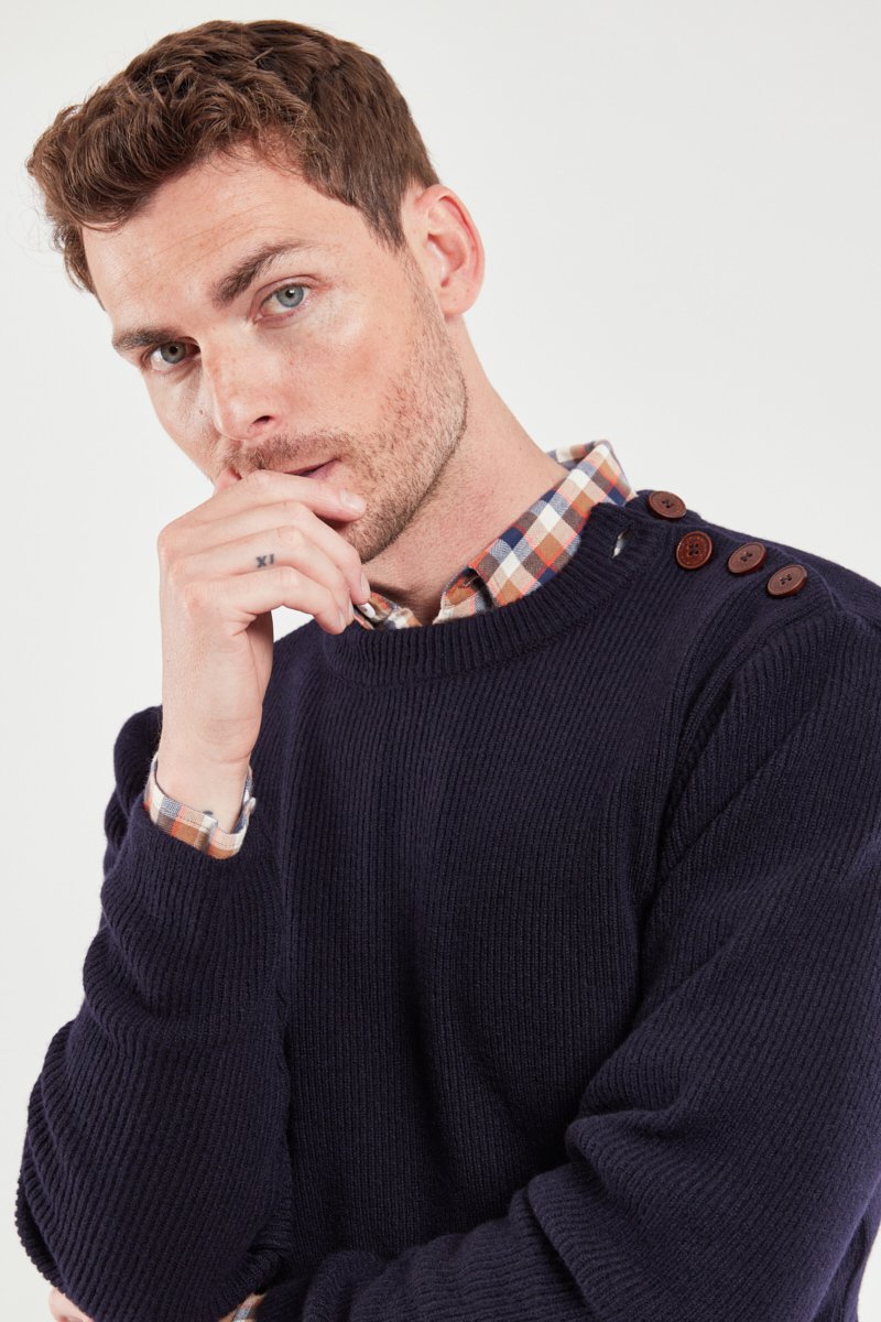 Pull marin Héritage - lambswool