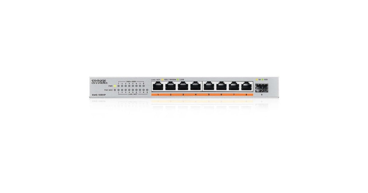 ZyxelXMG-108HP switch