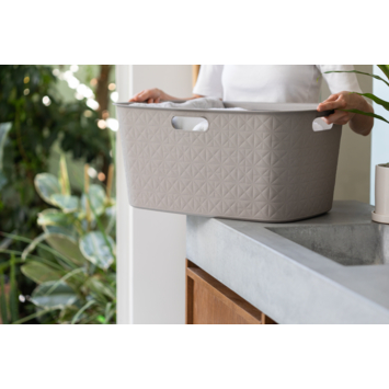 Curver Softex Wasmand 45L - Taupe