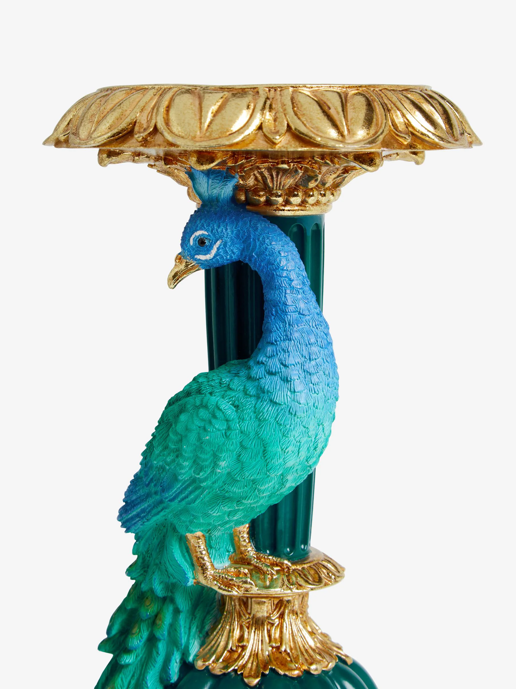 Peacock Candle Holder