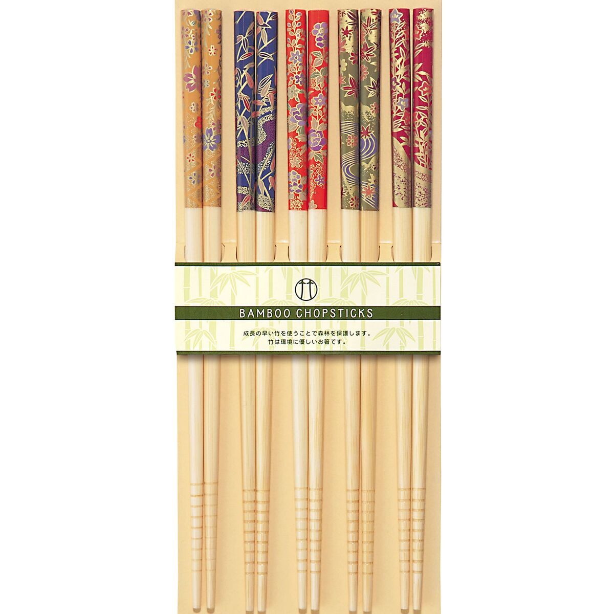 Spisepinner Takeyuzen Wood 5 Par