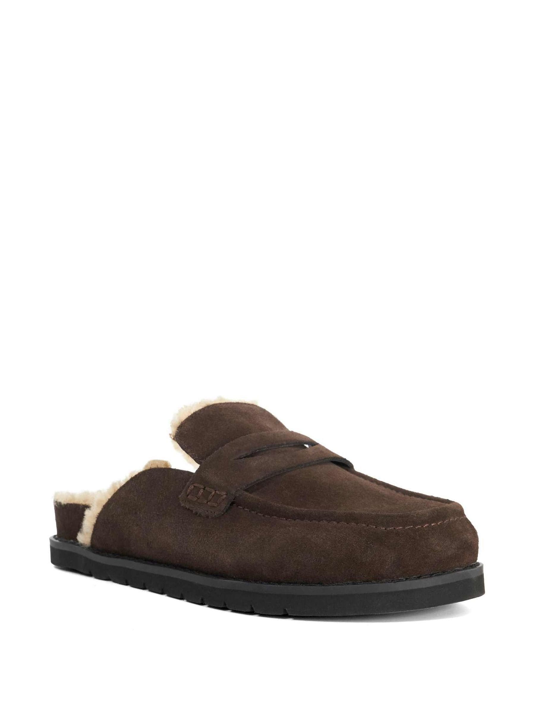 Bruin - Dune London Goldy Lined Backless Loafers