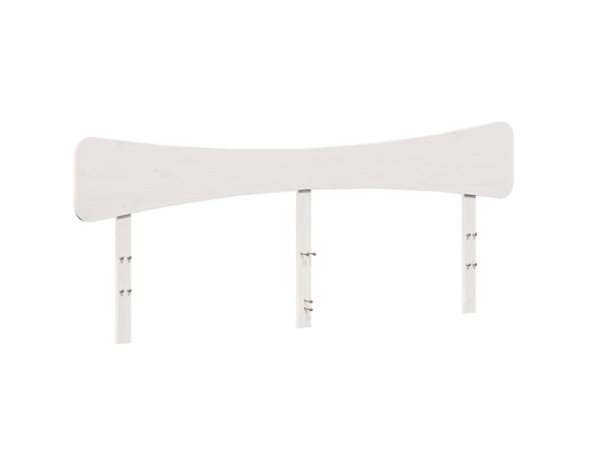 VIDAXL - Tête de lit blanc 200 cm bois massif de pin