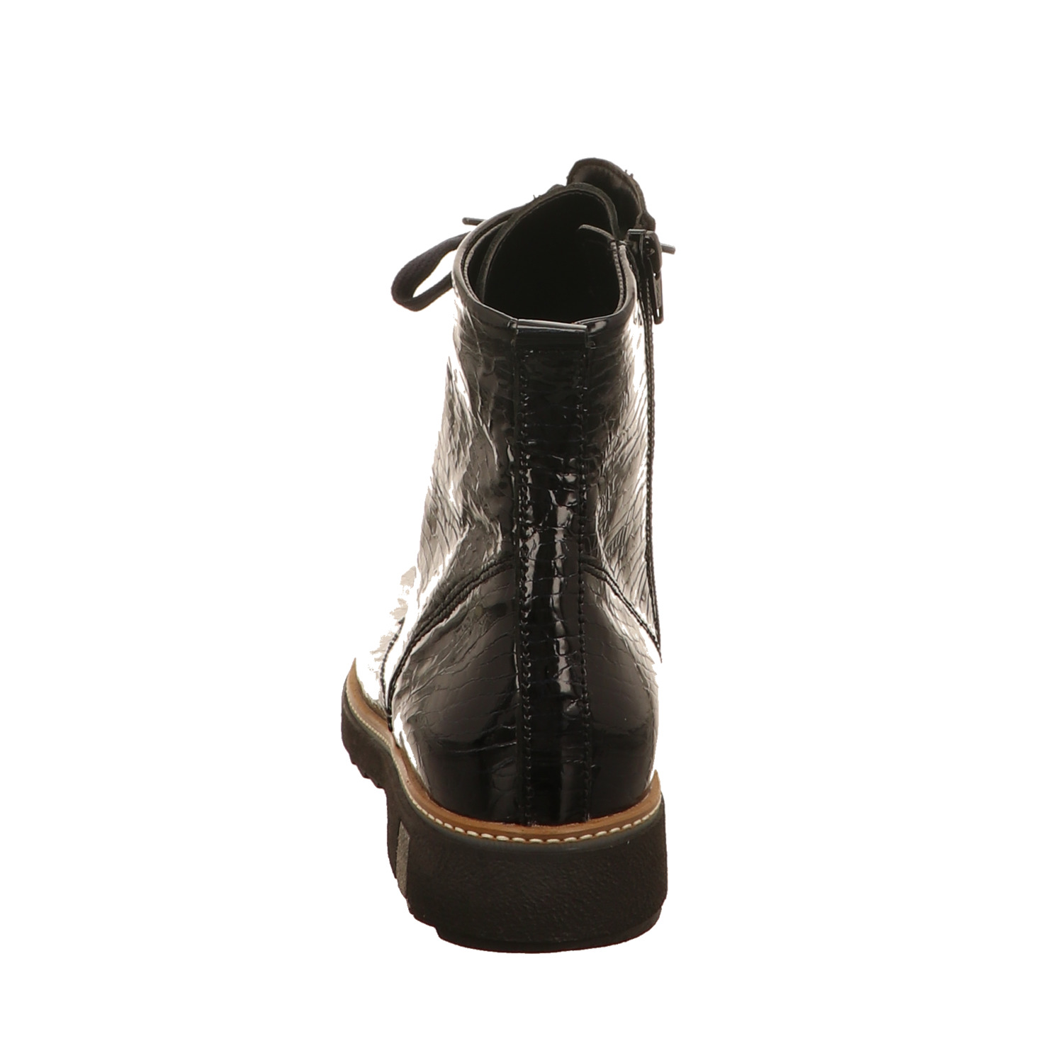 Waldläufer Knöchelschuh blau schwarz