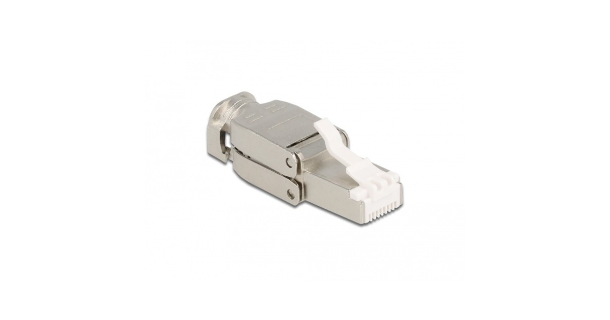 DeLOCKRJ45 Stekker Cat.6a STP toolfree