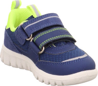 Superfit Sneakers, Blue/Yellow