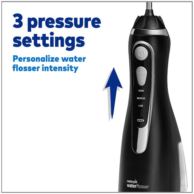 Waterpik Cordless Advanced Waterflosser Zwart - WP-582EU