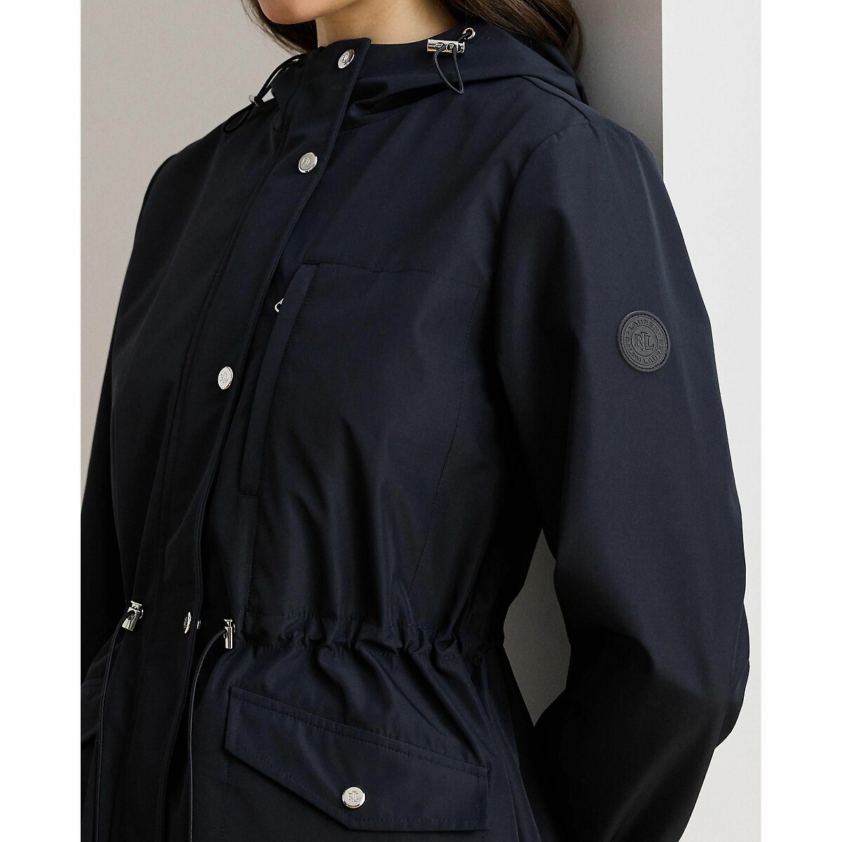 LAUREN RALPH LAUREN<br>Corta-vento com capuz