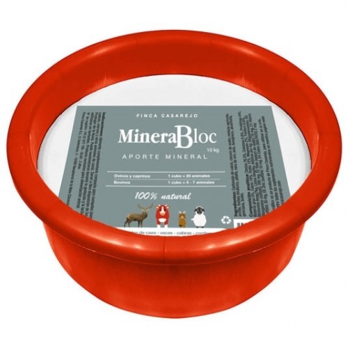 Finca Casarejo Minerabloc, suplemento alimentar natural para animais de fazenda.