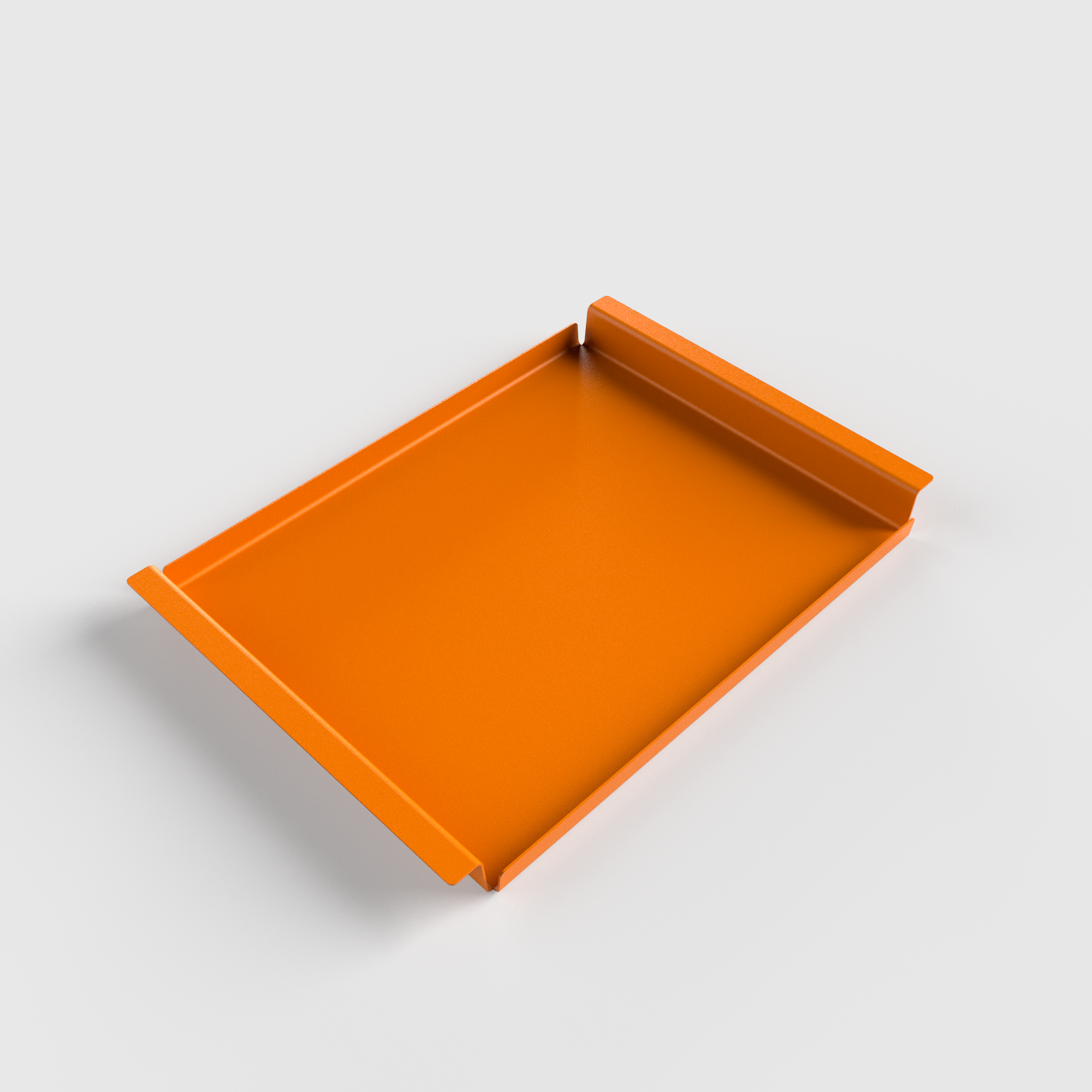 Hocker Dienblad Large - Flip Tray - Oranje