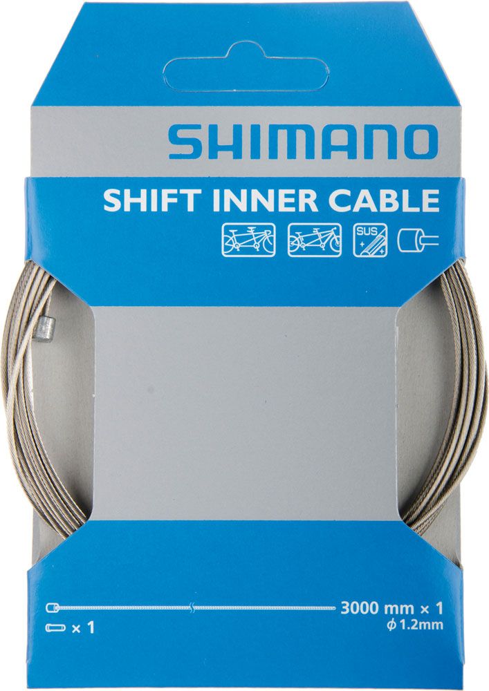 Shimano Tandem Edelstahl SUS Schaltzug 1,2mm x 3000mm kaufen | Bike-Discount