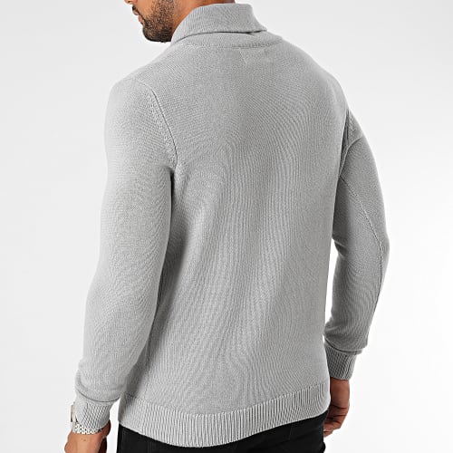Pull Col Amplified Njord Shawl Gris